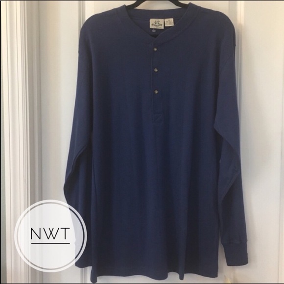 Van Heusen Other - NWT Van Heusen Blue Shirt Medium